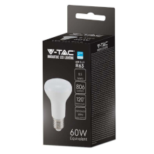 LAMPADINA LED CHIP SAMSUNG E27 8.5W R63 6400K