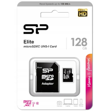 MICRO SD SILICON POWER 128 GB CLASS 10 + ADATTATORE SD