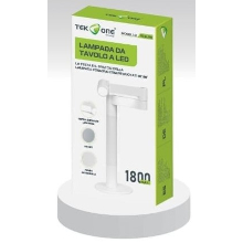 LAMPADA DA TAVOLO A LED BATTERIA 1800MAH BIANCA TO-BL160