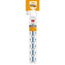 MULTIPRESA CON INTERRUTTORE A 6 USCITE 16A 250V MAX 3680W 1.5M