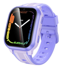 SMARTWATCH HOCO Y108 4G GPS PER BAMBINI CON CON FOTOCAMERA E FUNZIONE CALL/VIDEOCALL VIOLA